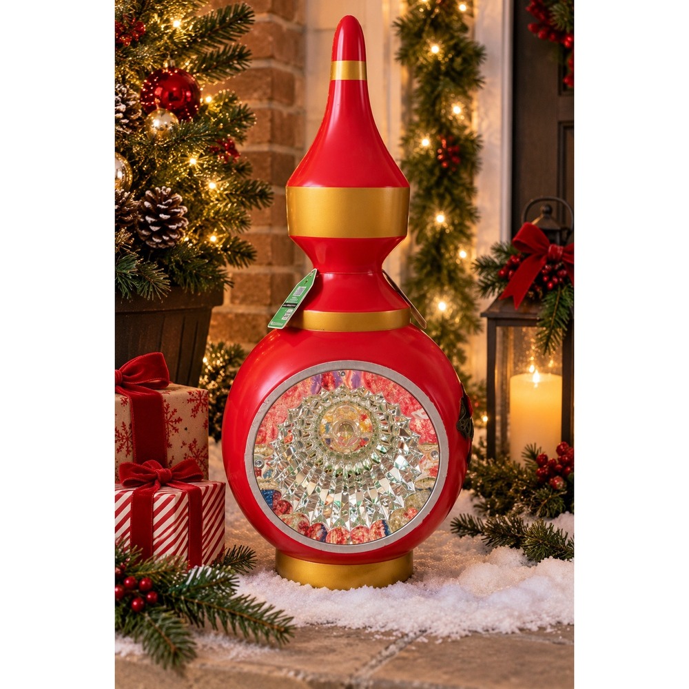 Mr. Christmas 28" Blow Mold Reflector Ornament Outdoor Decoration New!